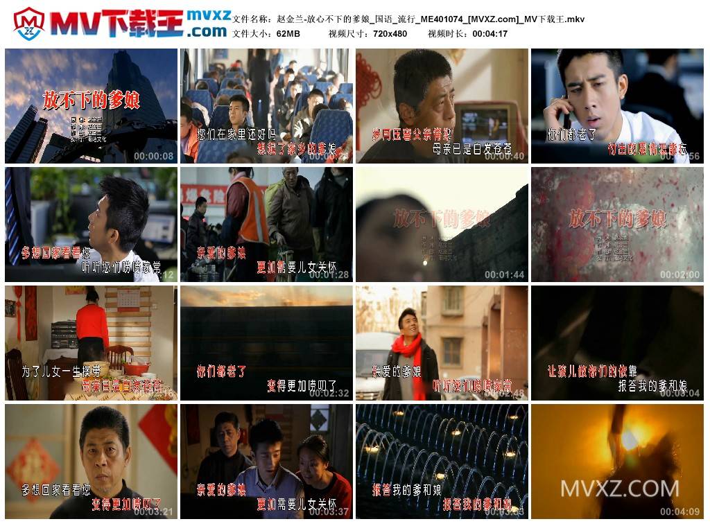 赵金兰-放心不下的爹娘_国语_流行_ME401074